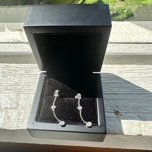 Real diamond earrings